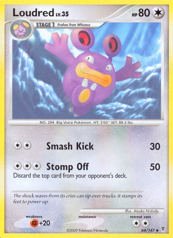 Image for Loudred (64) (SV) - Pokemon