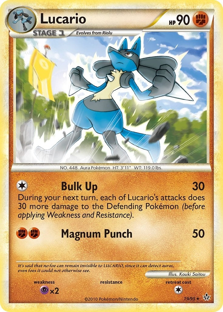 Image for Lucario (19/95) (UL) - Pokemon