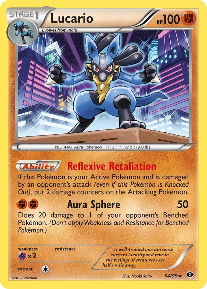 Image for Lucario (64/99) (NXD) - Pokemon
