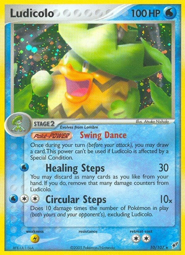 Image for Ludicolo (10/107) (DX) - Pokemon