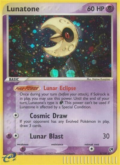 Image for Lunatone (8/100) (SS) - Pokemon