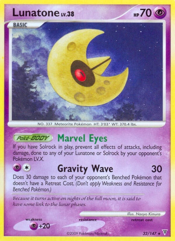 Image for Lunatone (32) (SV) - Pokemon