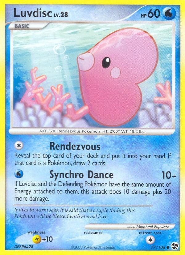 Image for Luvdisc (77/106) (GE) - Pokemon