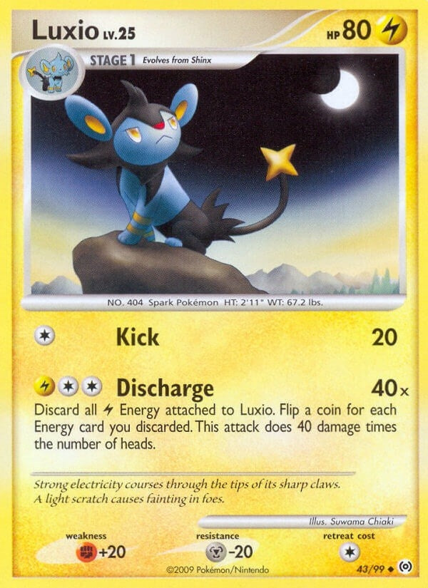 Image for Luxio (43/99) (AR) - Pokemon