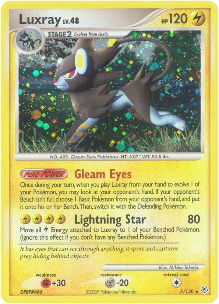 Image for Luxray (7/130) (DP) - Pokemon