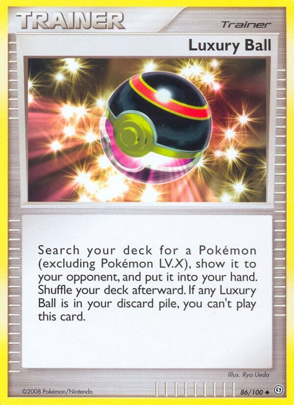 Image for Luxury Ball (86/100) (SF) - Pokemon