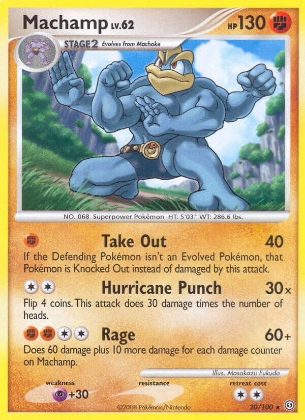 Image for Machamp (20/100) (SF) - Pokemon