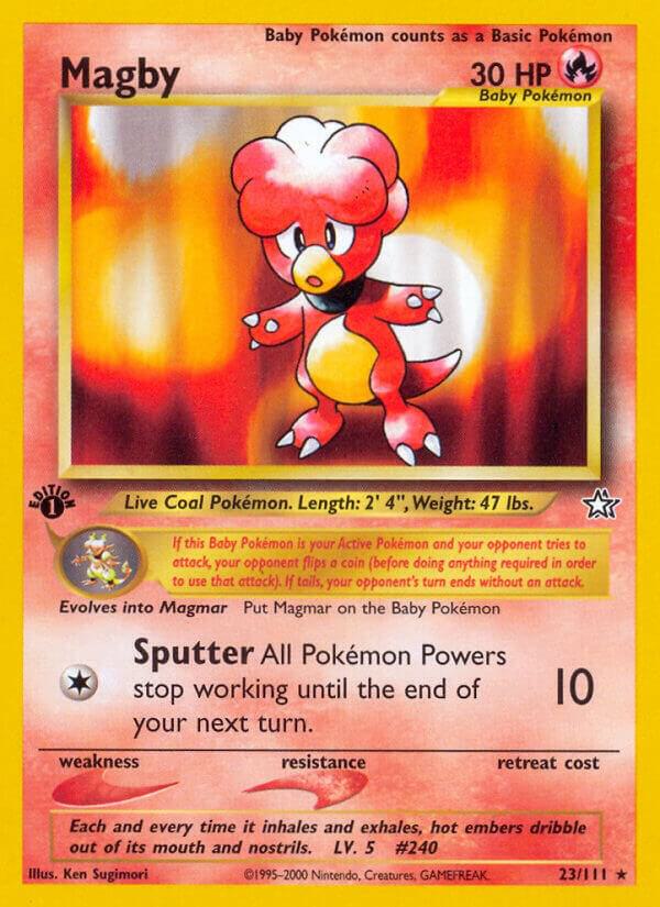Image for Magby (023/111) (N1) - Pokemon