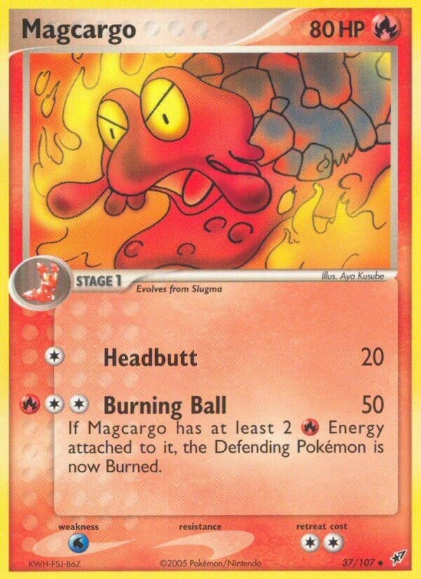 Image for Magcargo (37/107) (DX) - Pokemon