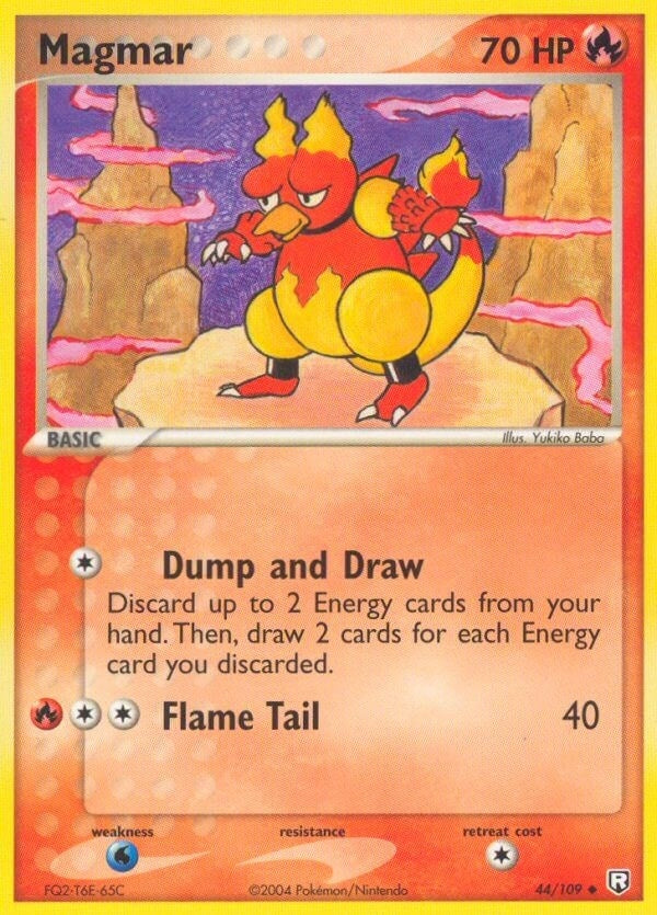 Image for Magmar (44/109) (RR) - Pokemon