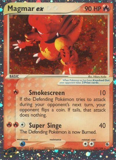 Image for Magmar ex (100/109) (RS) - Pokemon