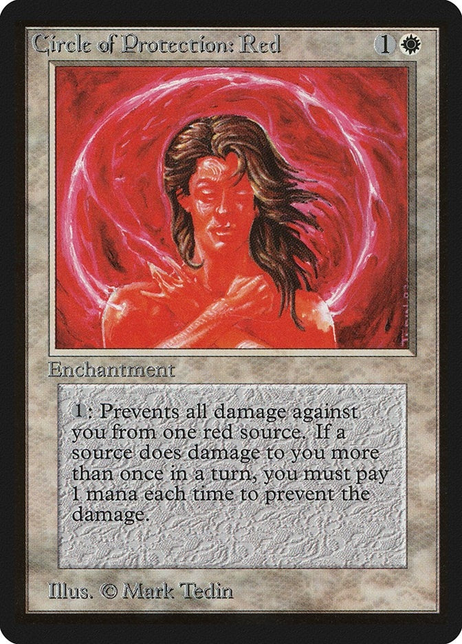 Image for Circle of Protection: Red - Magic: The Gathering