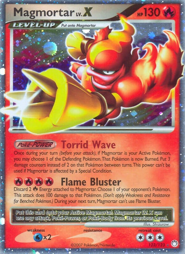 Image for Magmortar Lv.X (123/123) (MT) - Pokemon