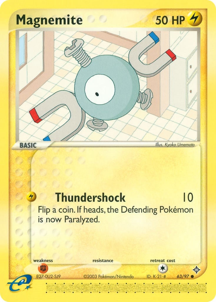 Image for Magnemite (63/97) (DR) - Pokemon