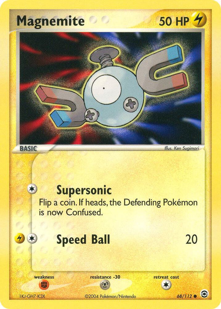 Image for Magnemite (68/112) (RG) - Pokemon