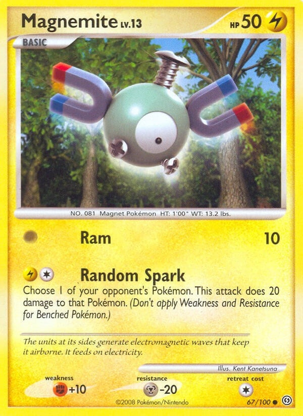 Image for Magnemite (67) (67/100) (SF) - Pokemon