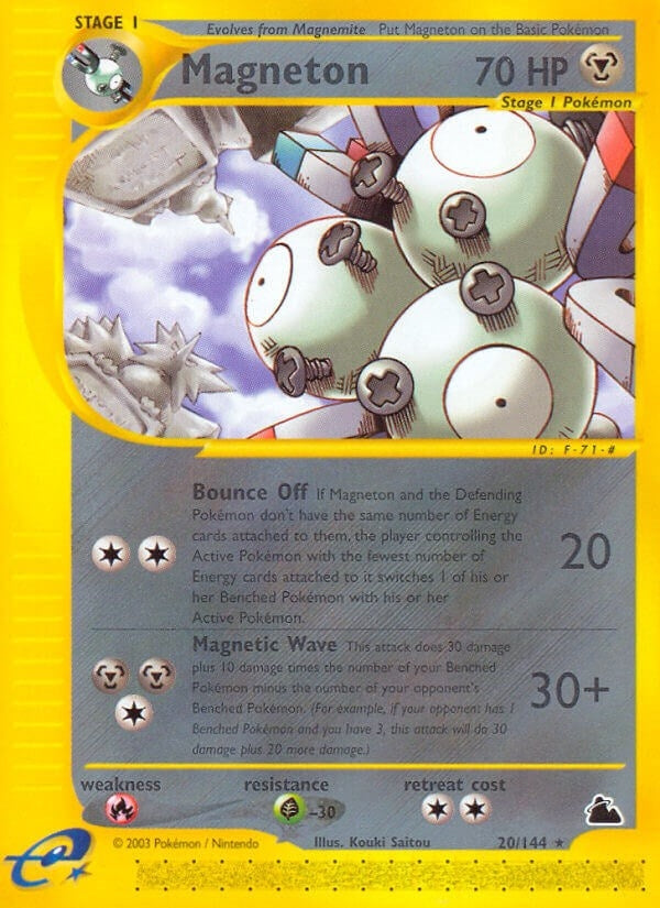 Image for Magneton (20) (020/144) (SK) - Pokemon