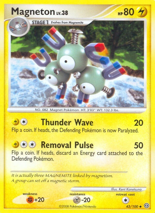 Image for Magneton (43) (43/100) (SF) - Pokemon