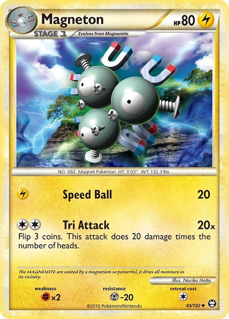 Image for Magneton (43/102) (TM) - Pokemon