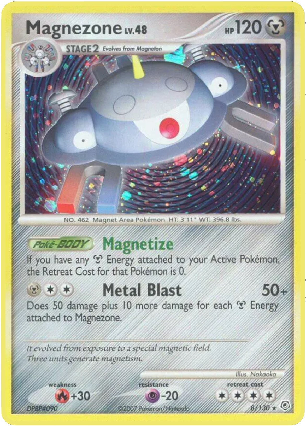 Image for Magnezone (8/130) (DP) - Pokemon