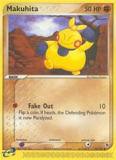 Image for Makuhita (58/109) (RS) - Pokemon