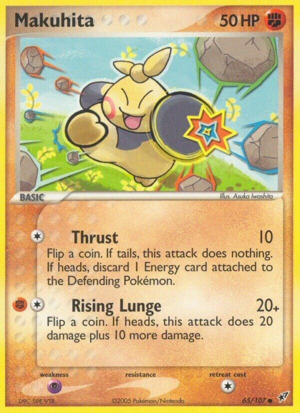 Image for Makuhita (65/107) (DX) - Pokemon