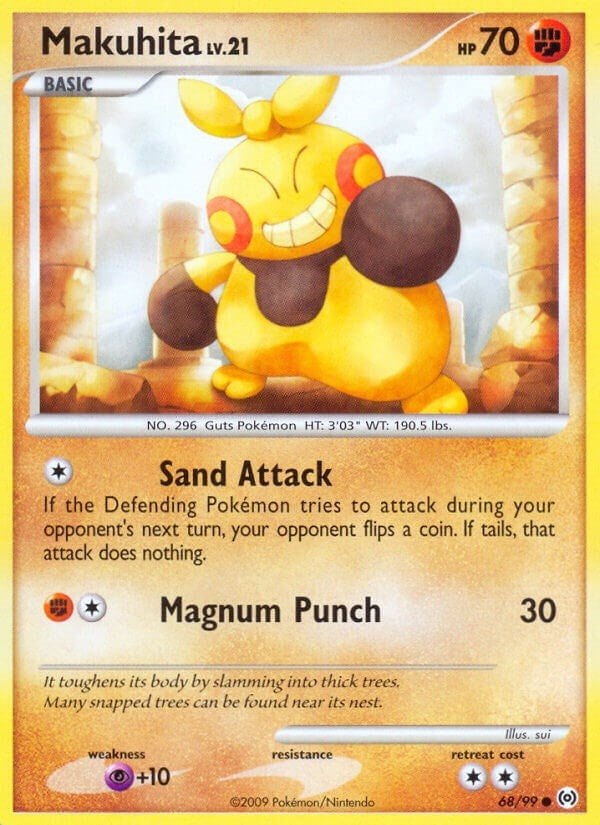 Image for Makuhita (68/99) (AR) - Pokemon