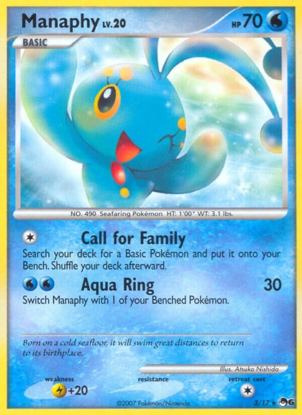 Image for Manaphy (003/017) (POP) - Pokemon