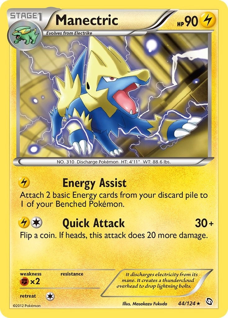 Image for Manectric (44) (44/124) (DRX) - Pokemon