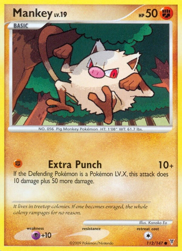 Image for Mankey (112) (SV) - Pokemon