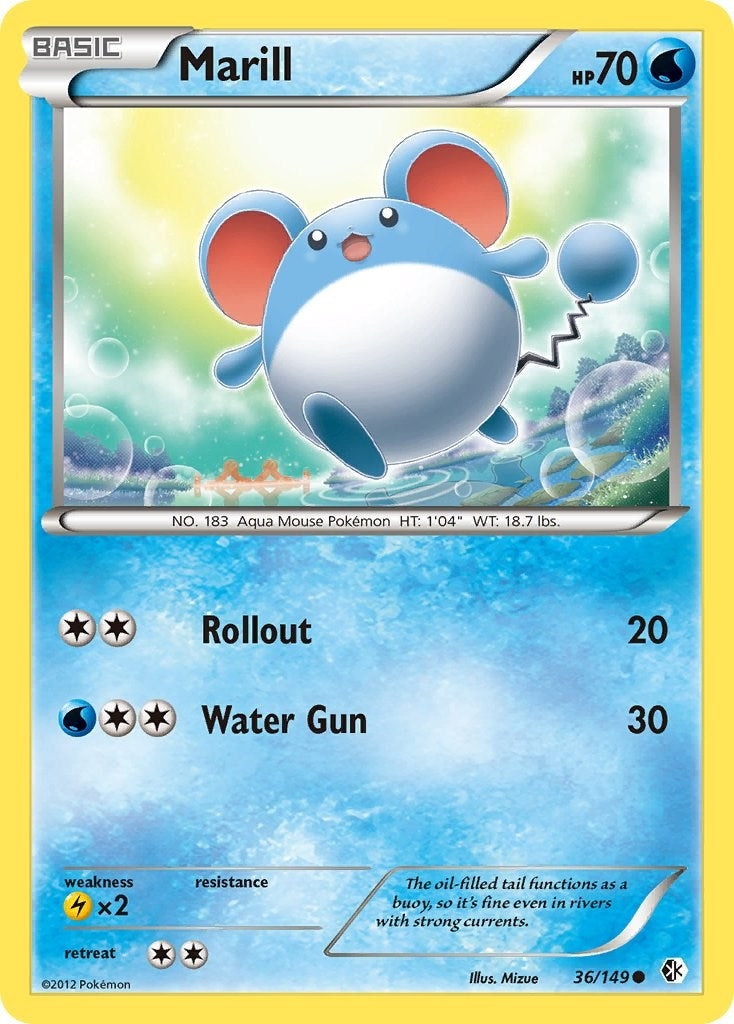 Image for Marill (36/149) (BCR) - Pokemon