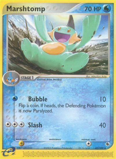 Image for Marshtomp (40/109) (RS) - Pokemon