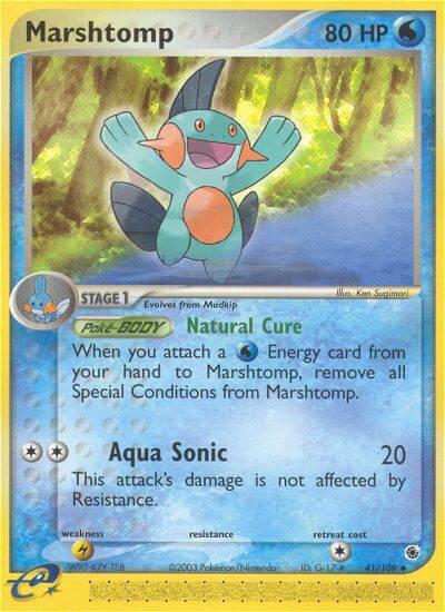 Image for Marshtomp (41/109) (RS) - Pokemon