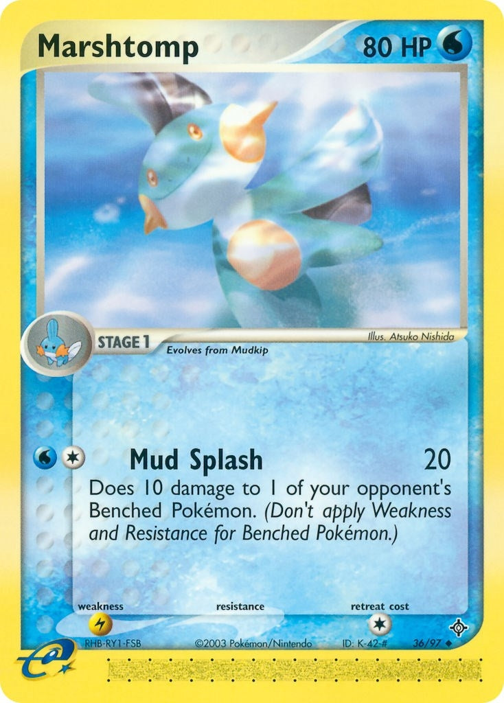 Image for Marshtomp (36/97) (DR) - Pokemon