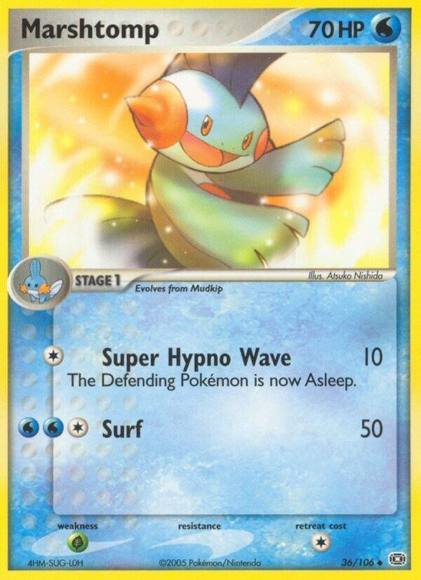 Image for Marshtomp (36/106) (EM) - Pokemon
