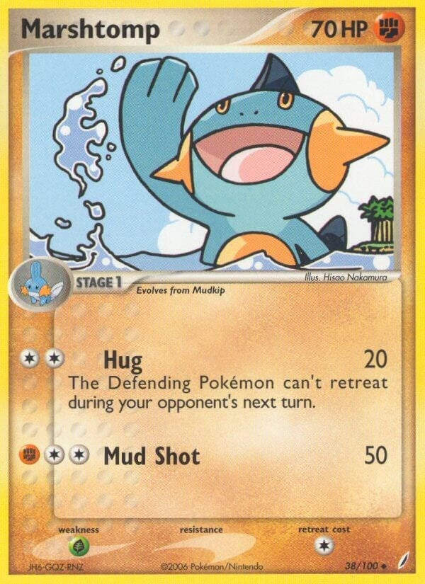 Image for Marshtomp (38/100) (CG) - Pokemon