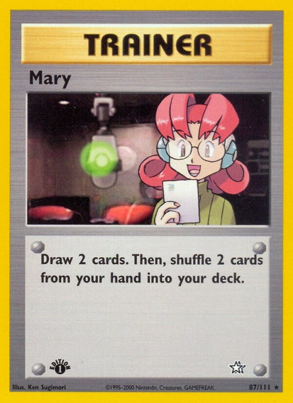 Image for Mary (087/111) (N1) - Pokemon