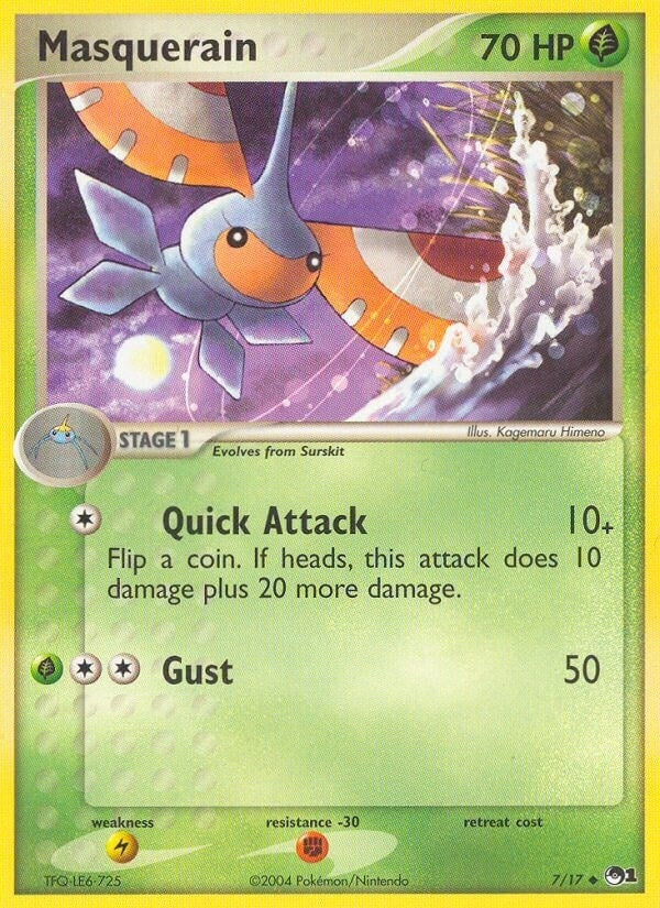Image for Masquerain (007/017) (POP) - Pokemon