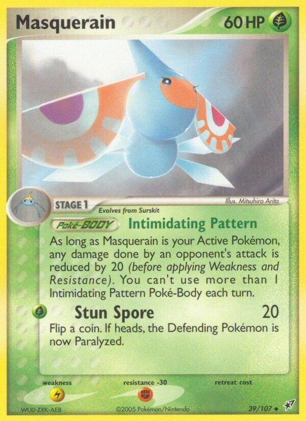 Image for Masquerain (39/107) (DX) - Pokemon