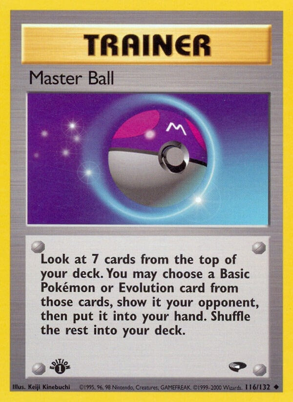 Image for Master Ball (116/132) (G2) - Pokemon
