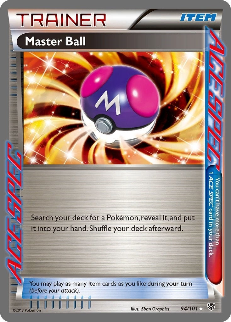 Image for Master Ball (94/101) (PLB) - Pokemon