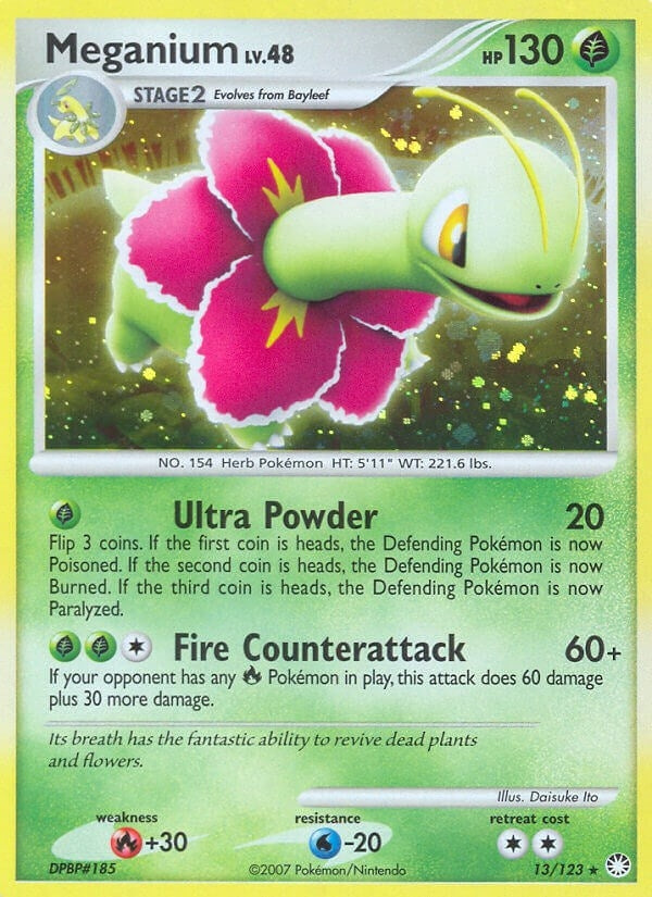 Image for Meganium (13/123) (MT) - Pokemon