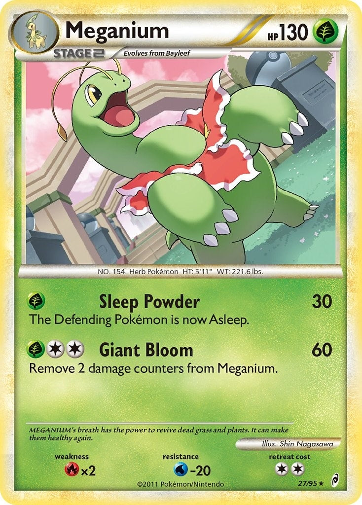 Image for Meganium (27/95) (CL) - Pokemon