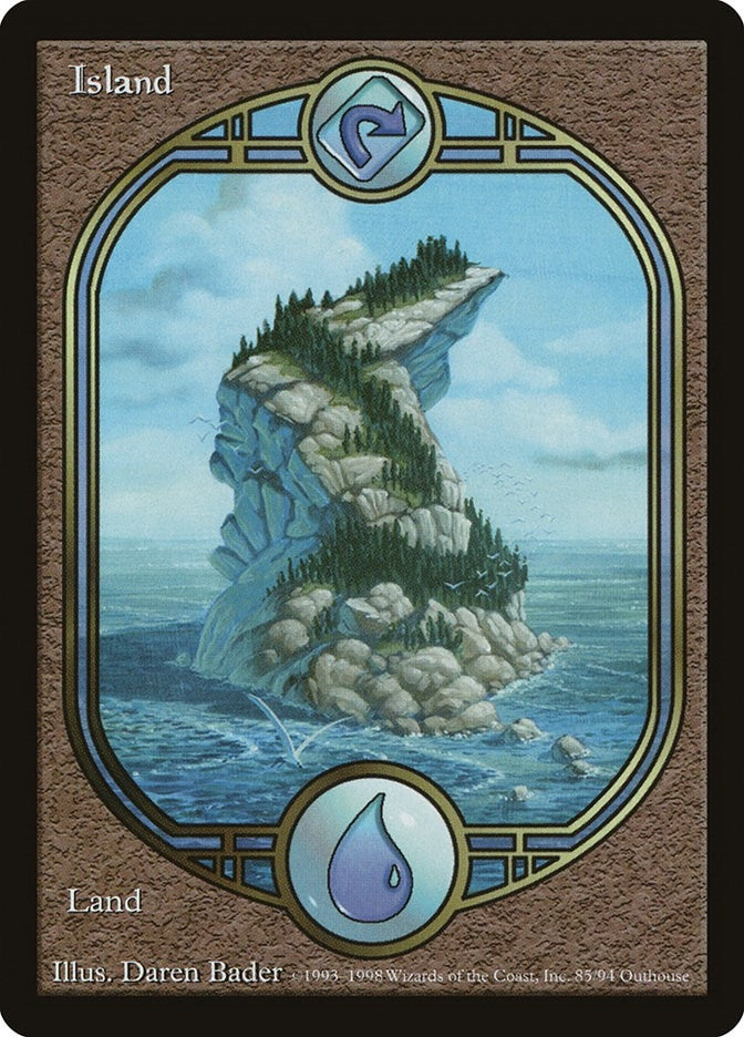 Image for Island (UGL) (85) - Magic: The Gathering