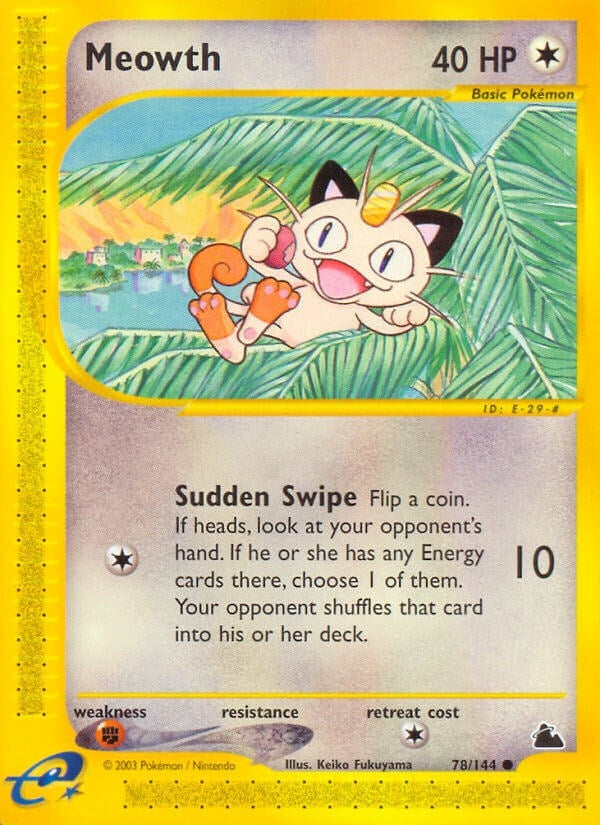 Image for Meowth (078/144) (SK) - Pokemon
