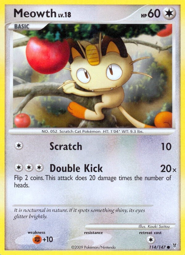 Image for Meowth (114) (SV) - Pokemon
