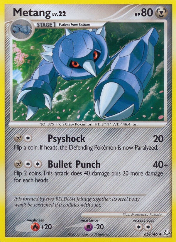 Image for Metang (65) (65/146) (LA) - Pokemon