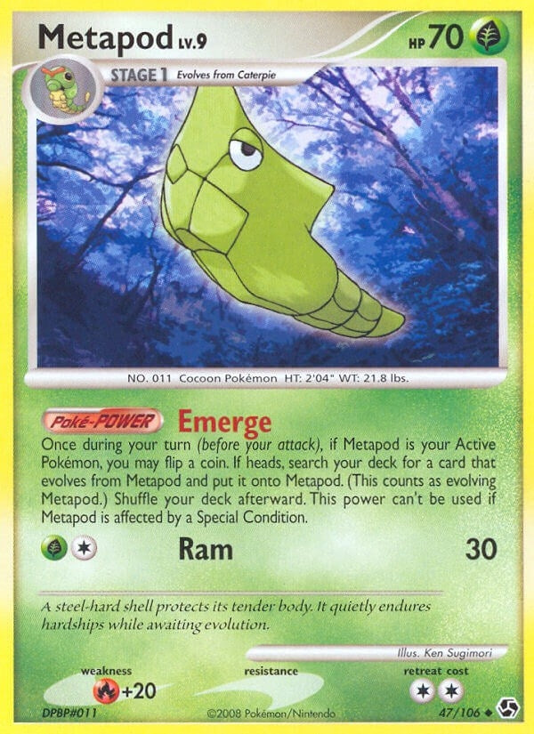 Image for Metapod (47/106) (GE) - Pokemon