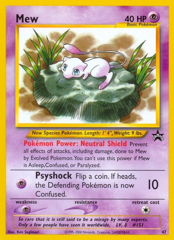 Image for Mew (47) (47/53) (PR) - Pokemon