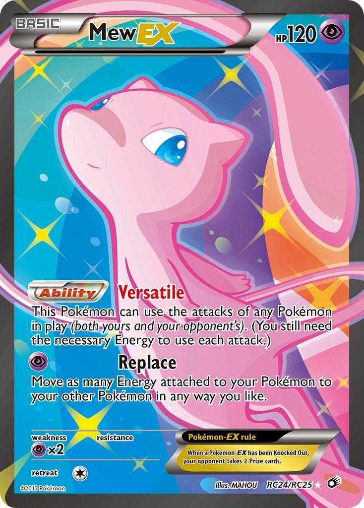 Image for Mew EX (Full Art) (RC24/RC25) (LTR) - Pokemon